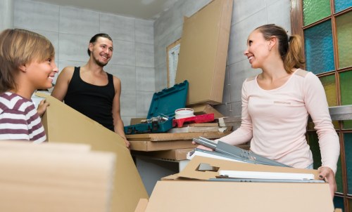 Secure document storage boxes in Chingford facility