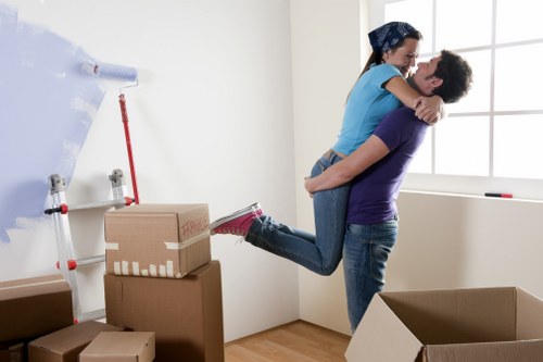 Measured storage space representing cubic-yard rates in Chingford