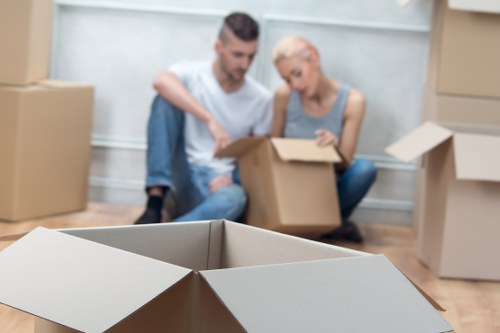 Local packing team providing efficient moving support in Chingford